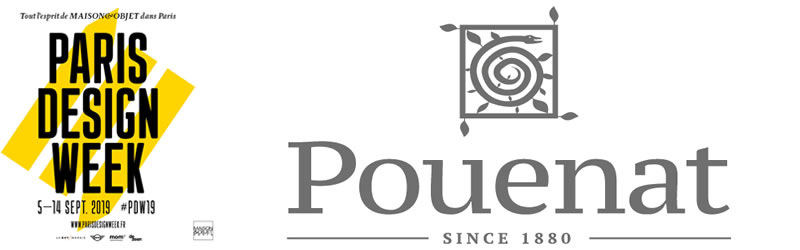 POUENAT in Paris Design Week on 5-14 Sept 2019